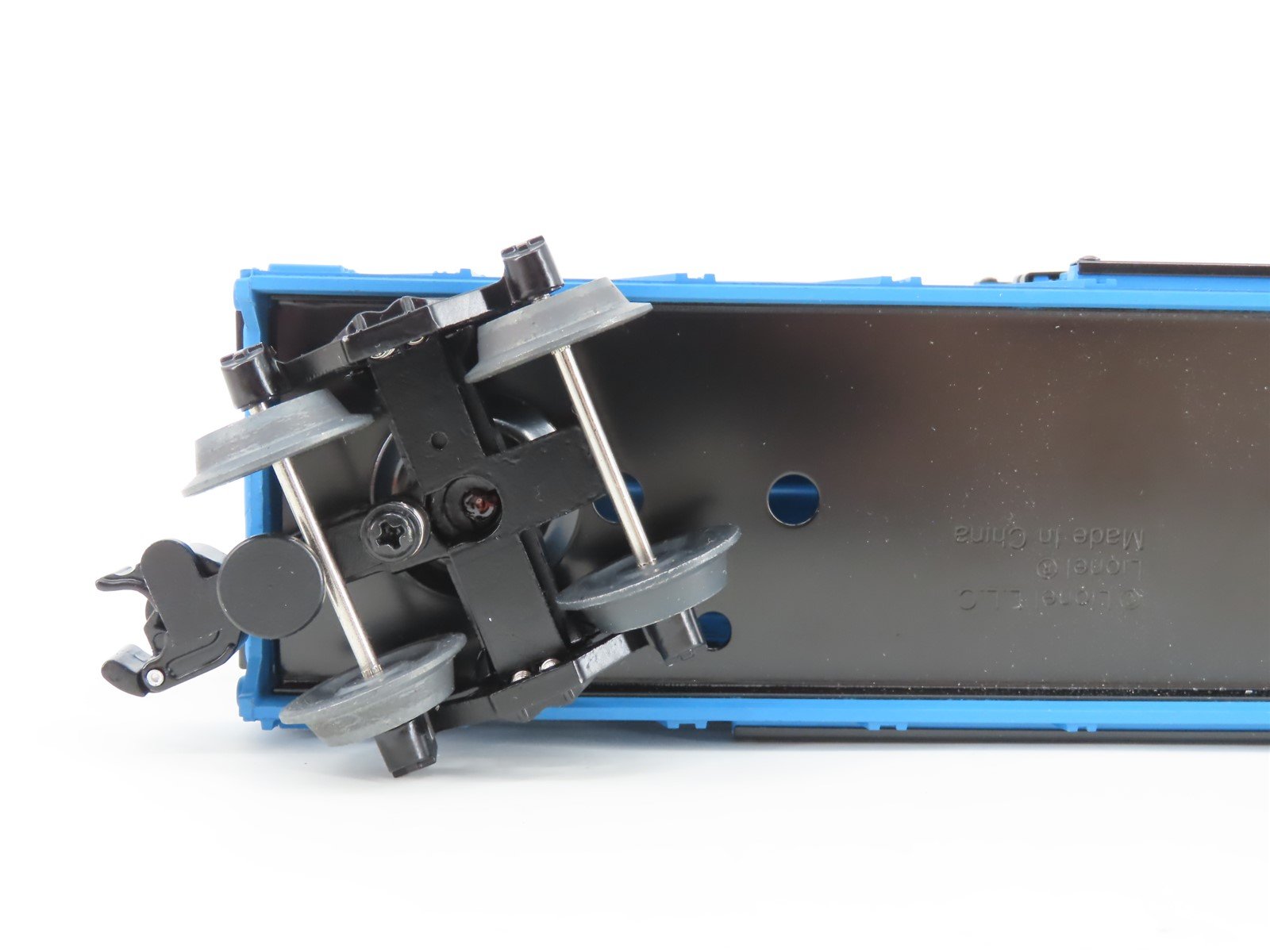 O Gauge 3-Rail Lionel 6-81469 GN Big Sky Blue Bi-Level Stock Car #65385