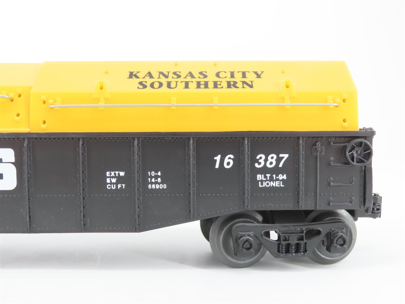 O Gauge 3-Rail Lionel 6-16387 KCS Kansas City Southern Gondola #16387