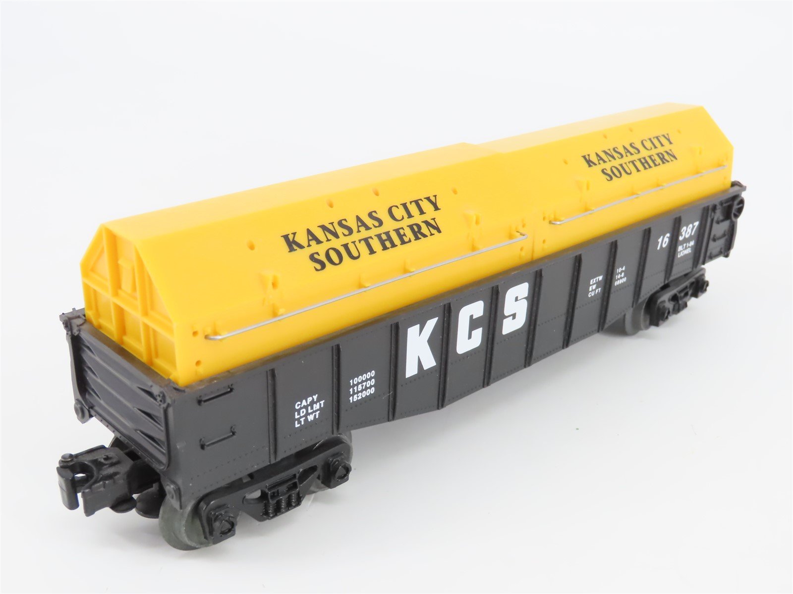 O Gauge 3-Rail Lionel 6-16387 KCS Kansas City Southern Gondola #16387