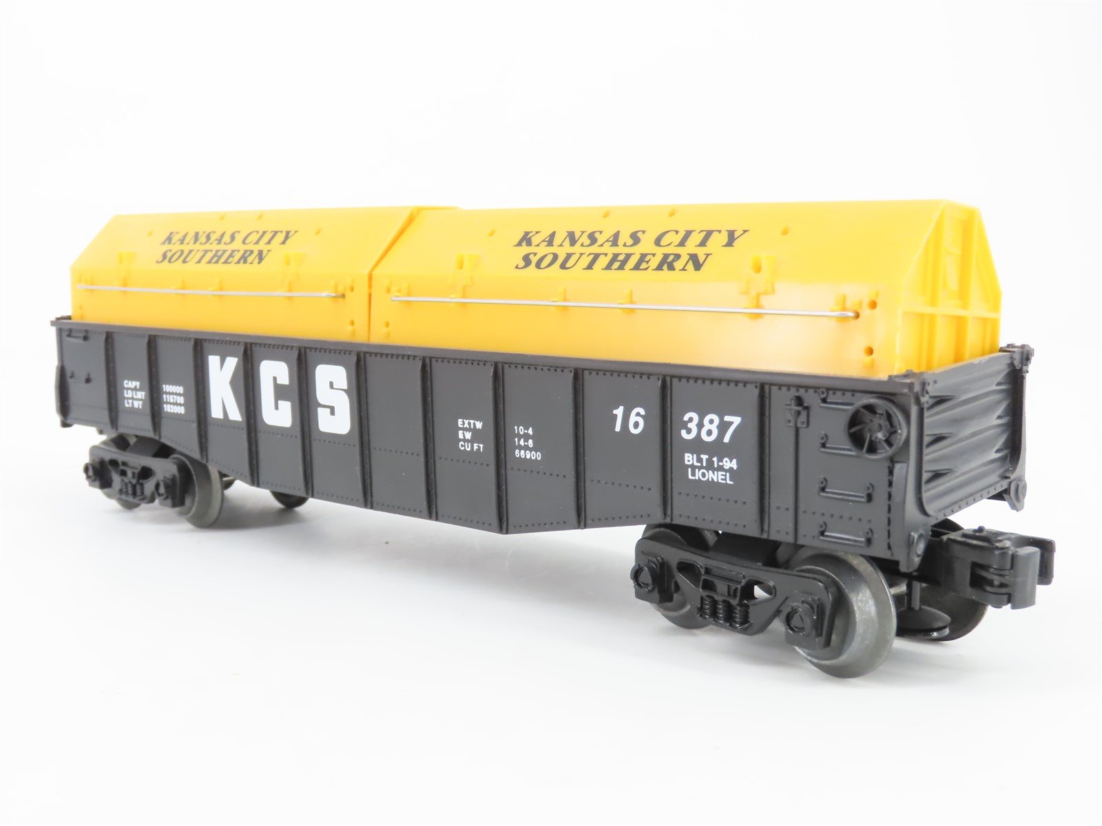O Gauge 3-Rail Lionel 6-16387 KCS Kansas City Southern Gondola #16387