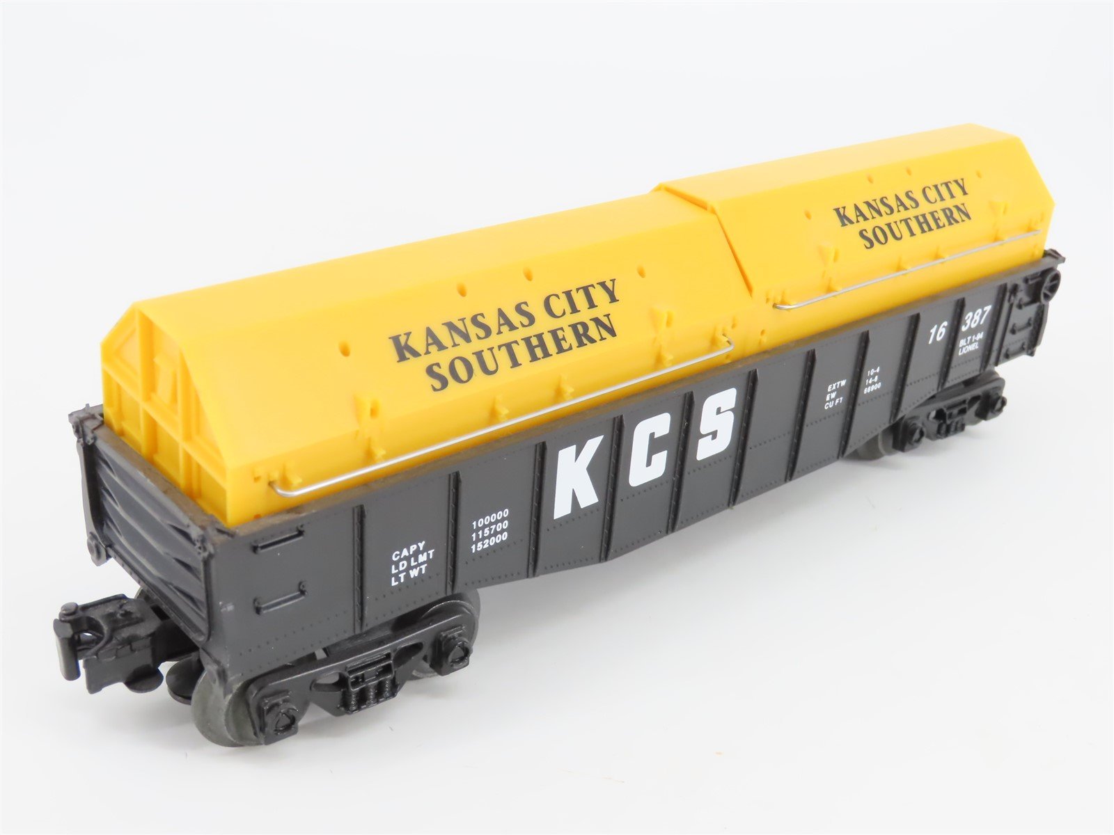 O Gauge 3-Rail Lionel 6-16387 KCS Kansas City Southern Gondola #16387