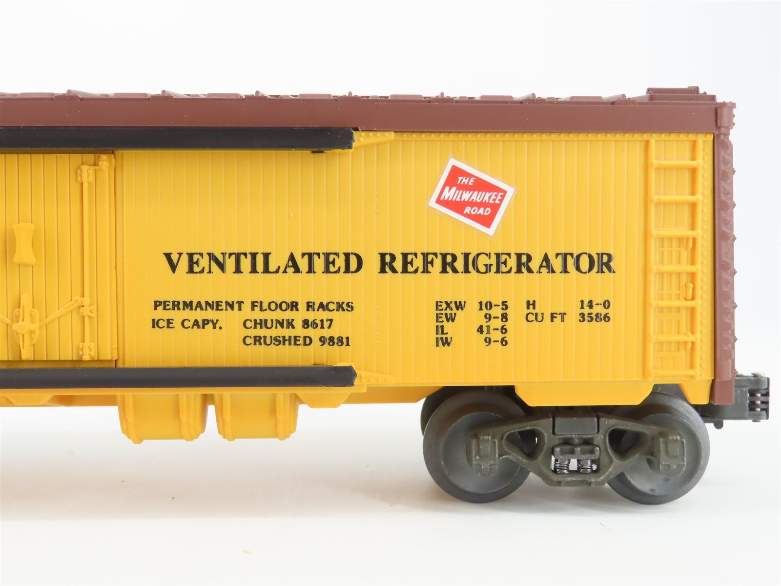 O Gauge 3-Rail Lionel 6-19500 URTX MILW Milwaukee Road Reefer #19500