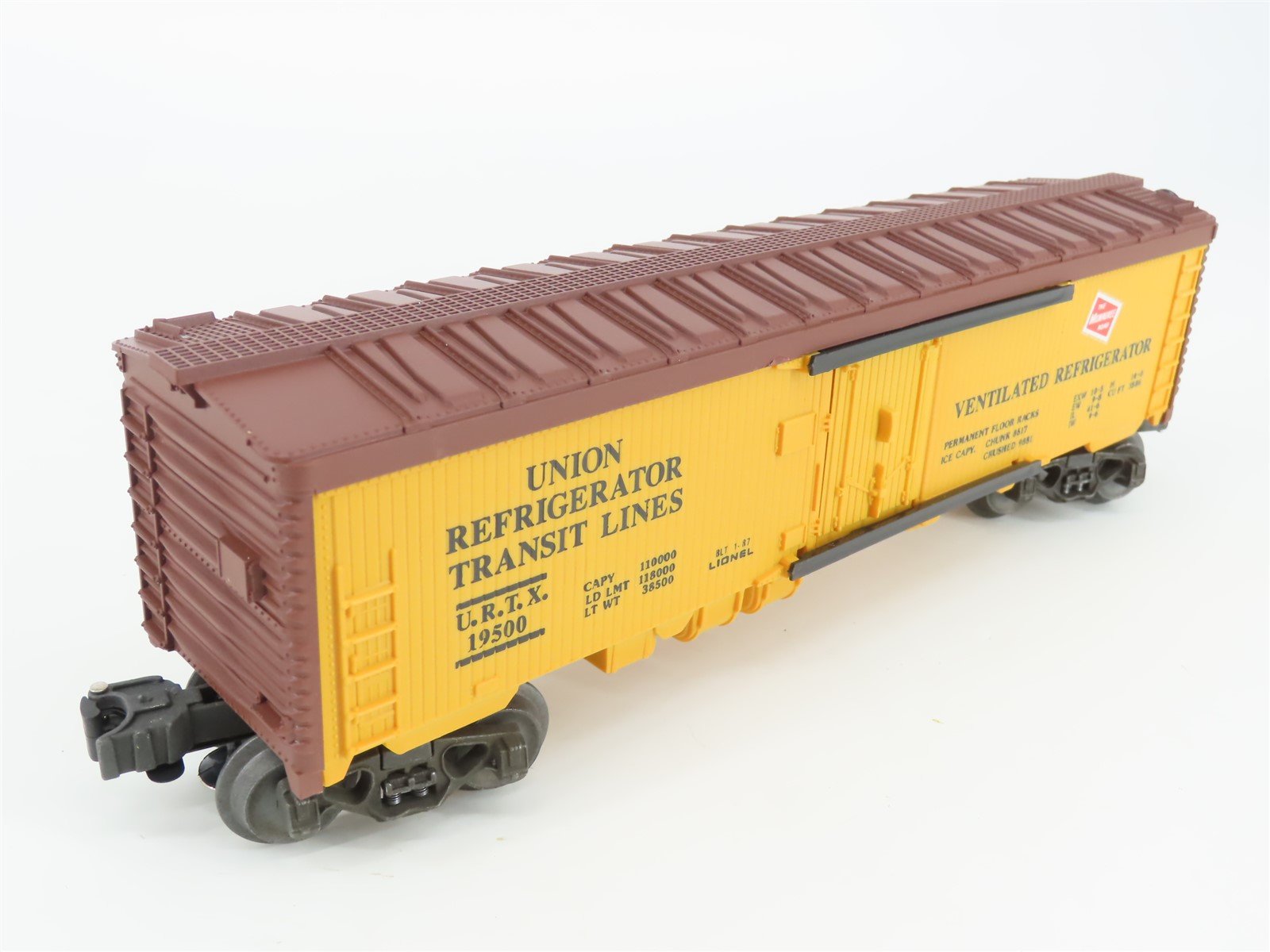 O Gauge 3-Rail Lionel 6-19500 URTX MILW Milwaukee Road Reefer #19500