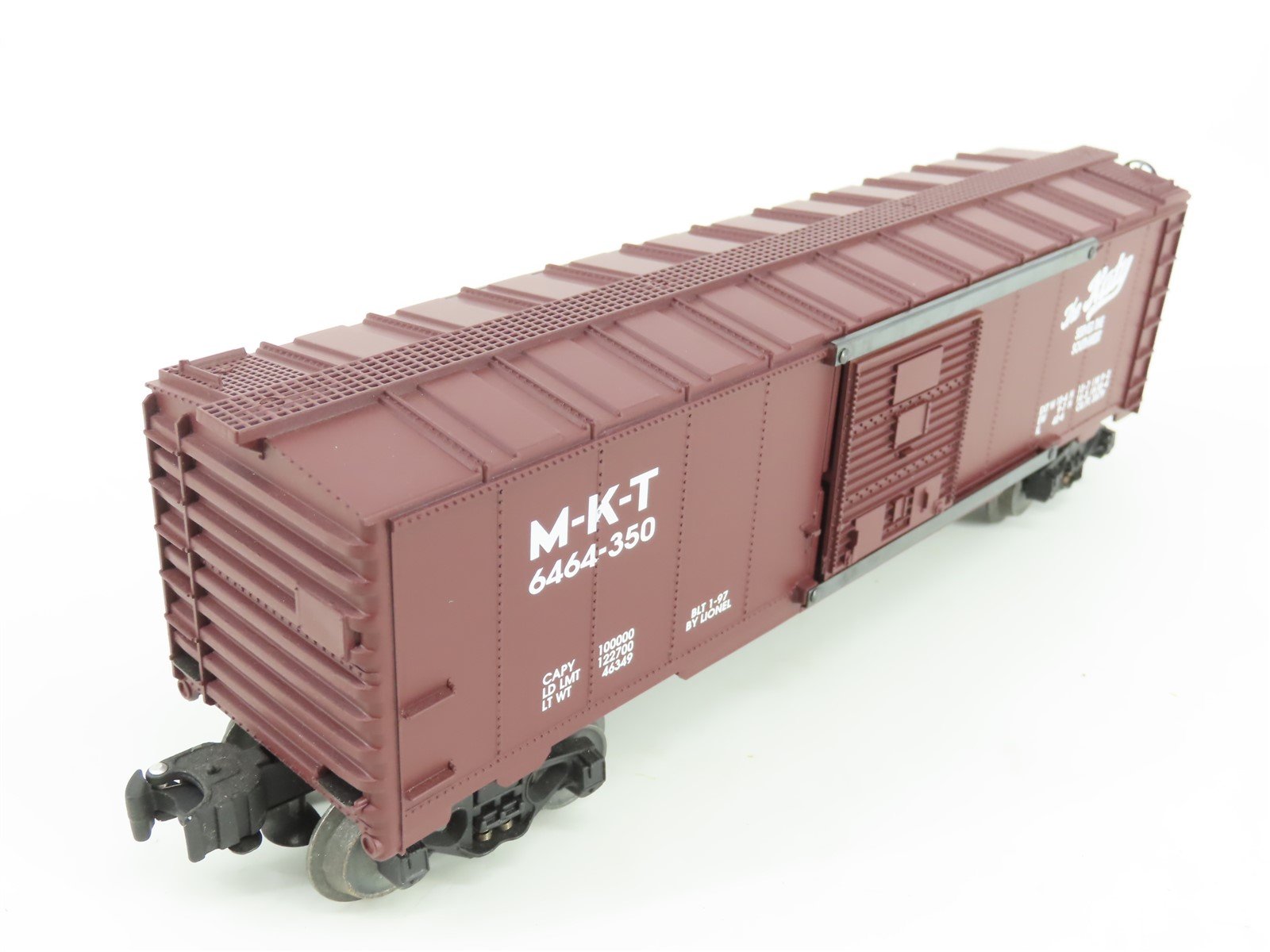 O Gauge 3-Rail Lionel 6-19293 M-K-T The Katy Single Door Box Car #6464-350