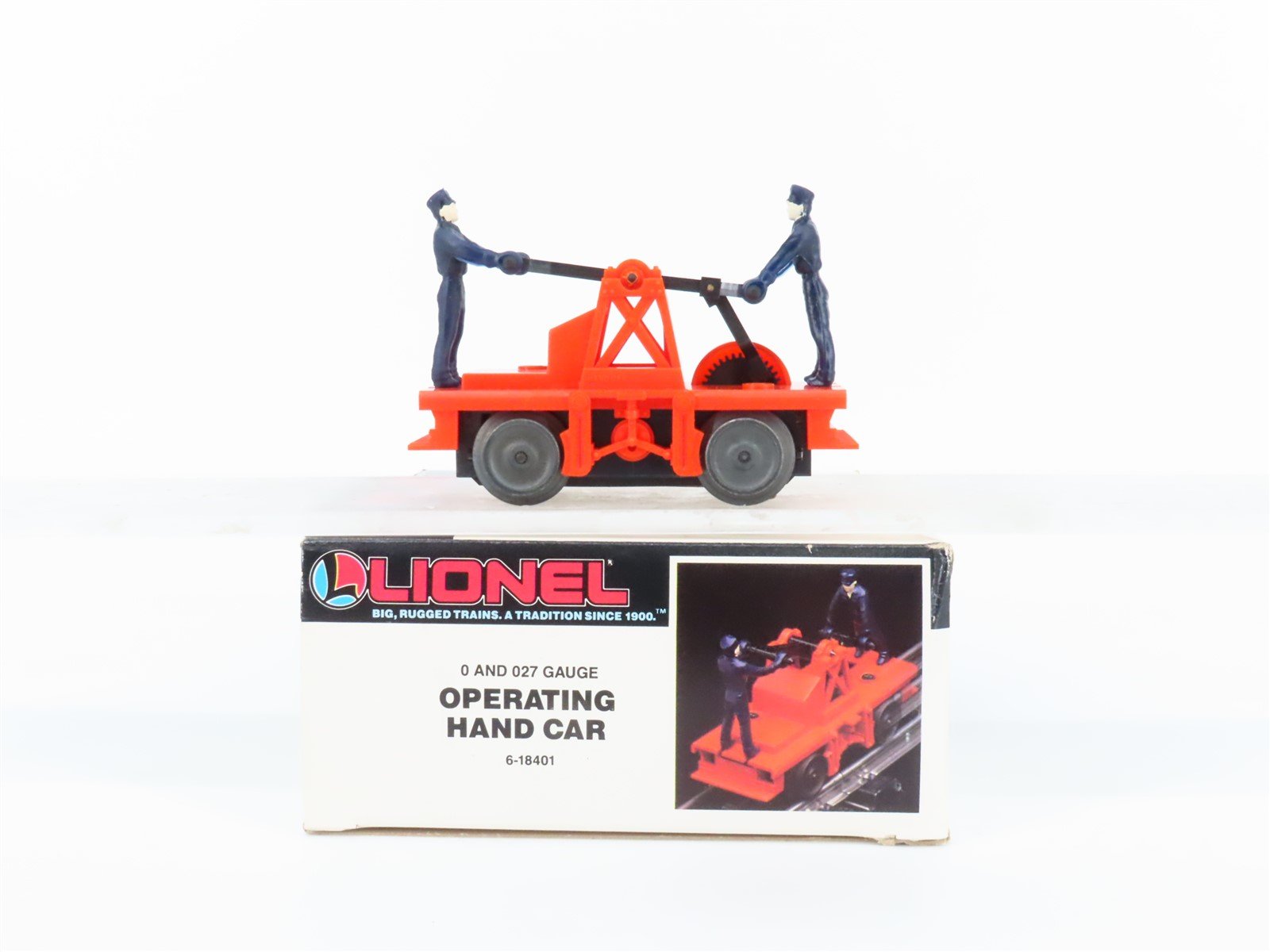 O Gauge 3-Rail Lionel 6-18401 Lionel Operating Hand Car