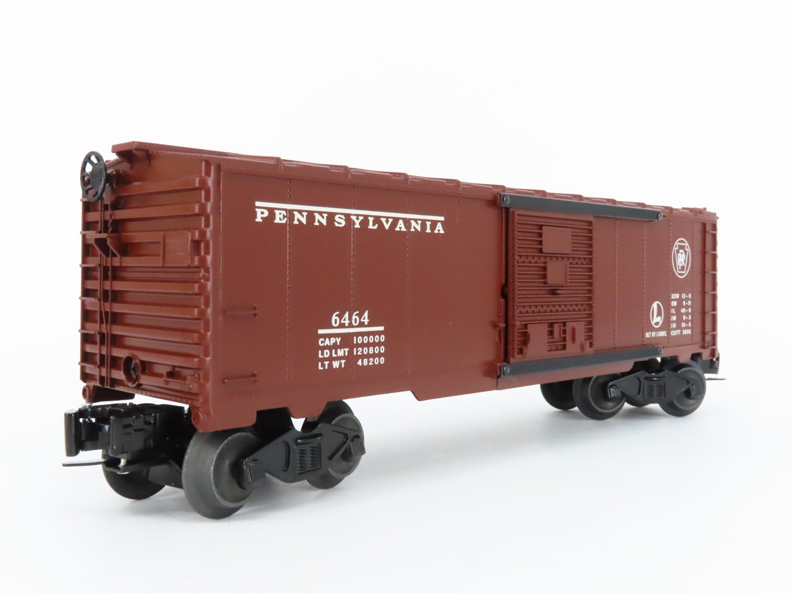 O Gauge 3-Rail Lionel Postwar 6-27776 PWC 6464 PRR/CG Boxcar 2 Pack #3