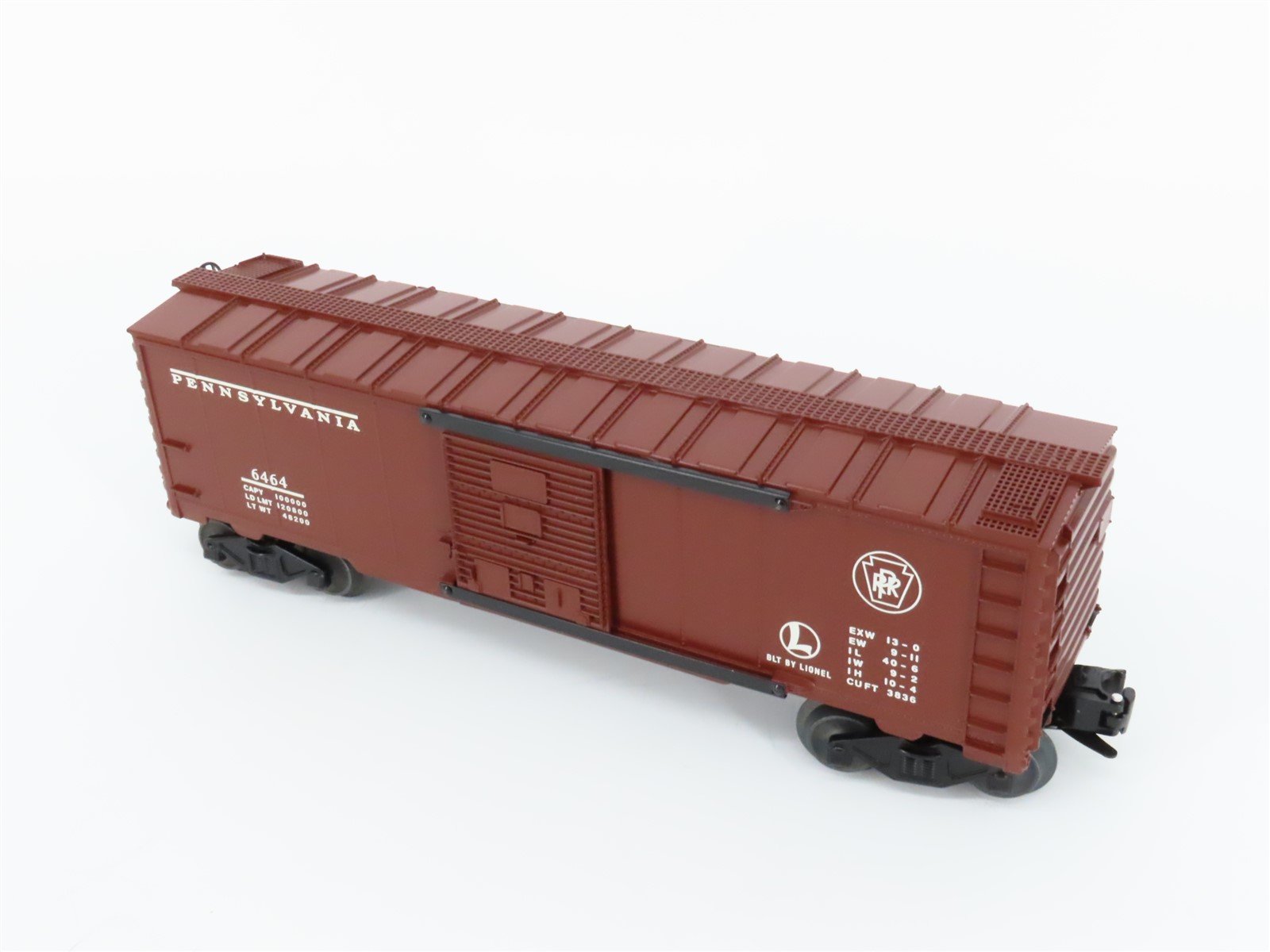 O Gauge 3-Rail Lionel Postwar 6-27776 PWC 6464 PRR/CG Boxcar 2 Pack #3