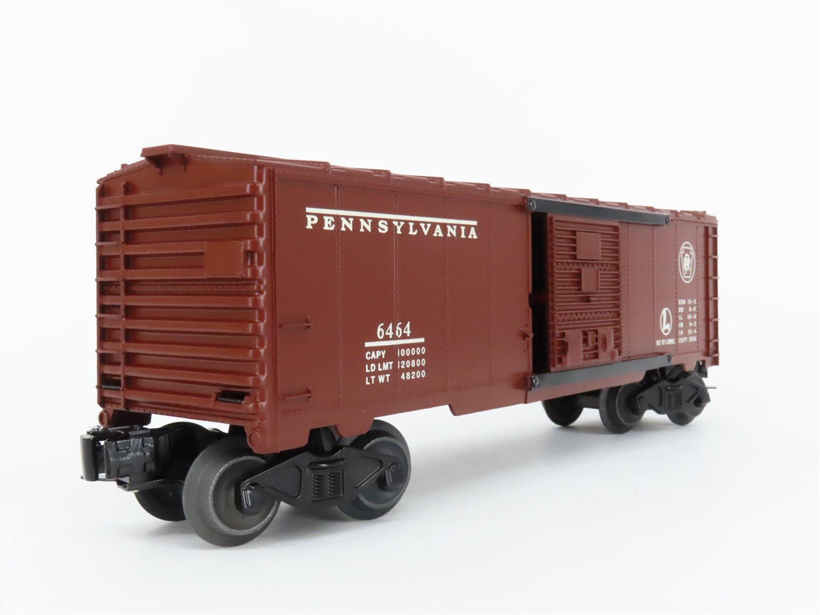 O Gauge 3-Rail Lionel Postwar 6-27776 PWC 6464 PRR/CG Boxcar 2 Pack #3