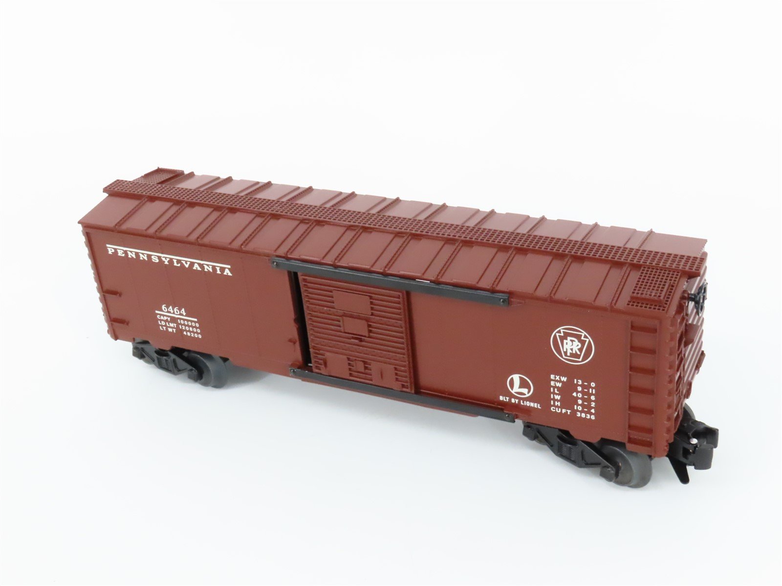 O Gauge 3-Rail Lionel Postwar 6-27776 PWC 6464 PRR/CG Boxcar 2 Pack #3