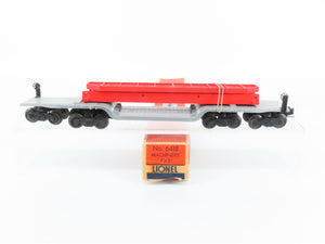 O Gauge 3-Rail Lionel 6418 Lionel Machinery Car w/US Steel Bridge Girders