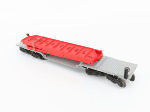 O Gauge 3-Rail Lionel 6418 Lionel Machinery Car w/US Steel Bridge Girders