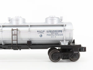 O Gauge 3-Rail Lionel 6415 Sunoco 3 Dome Tank Car #6415