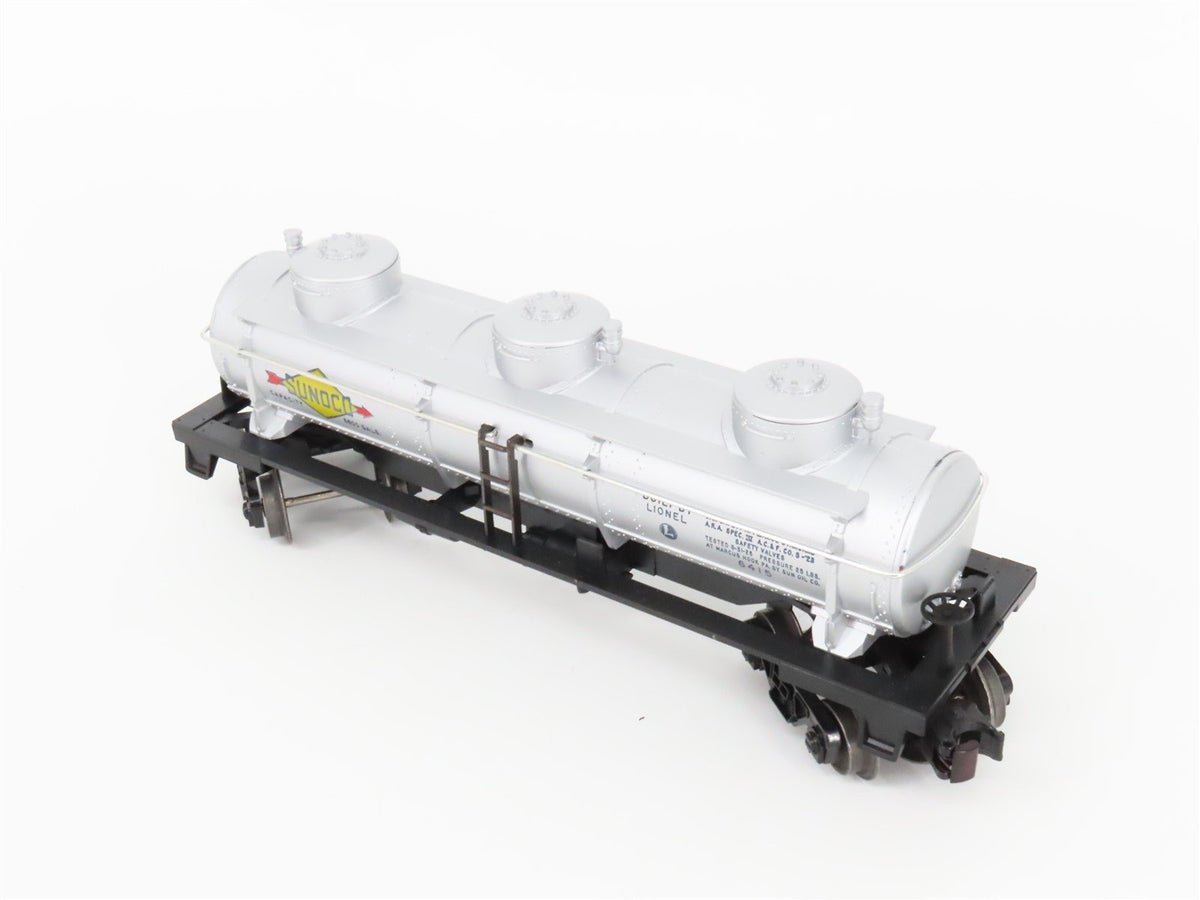 O Gauge 3-Rail Lionel 6415 Sunoco 3 Dome Tank Car #6415