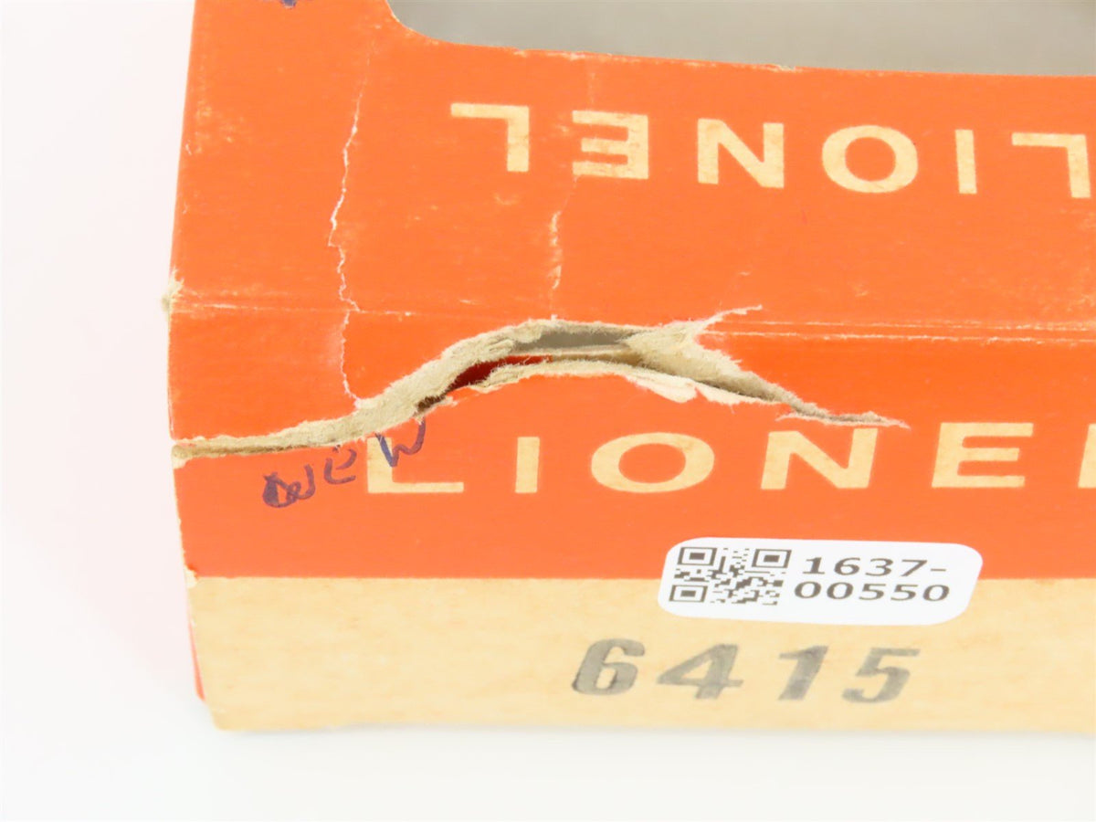 O Gauge 3-Rail Lionel 6415 Sunoco 3 Dome Tank Car #6415