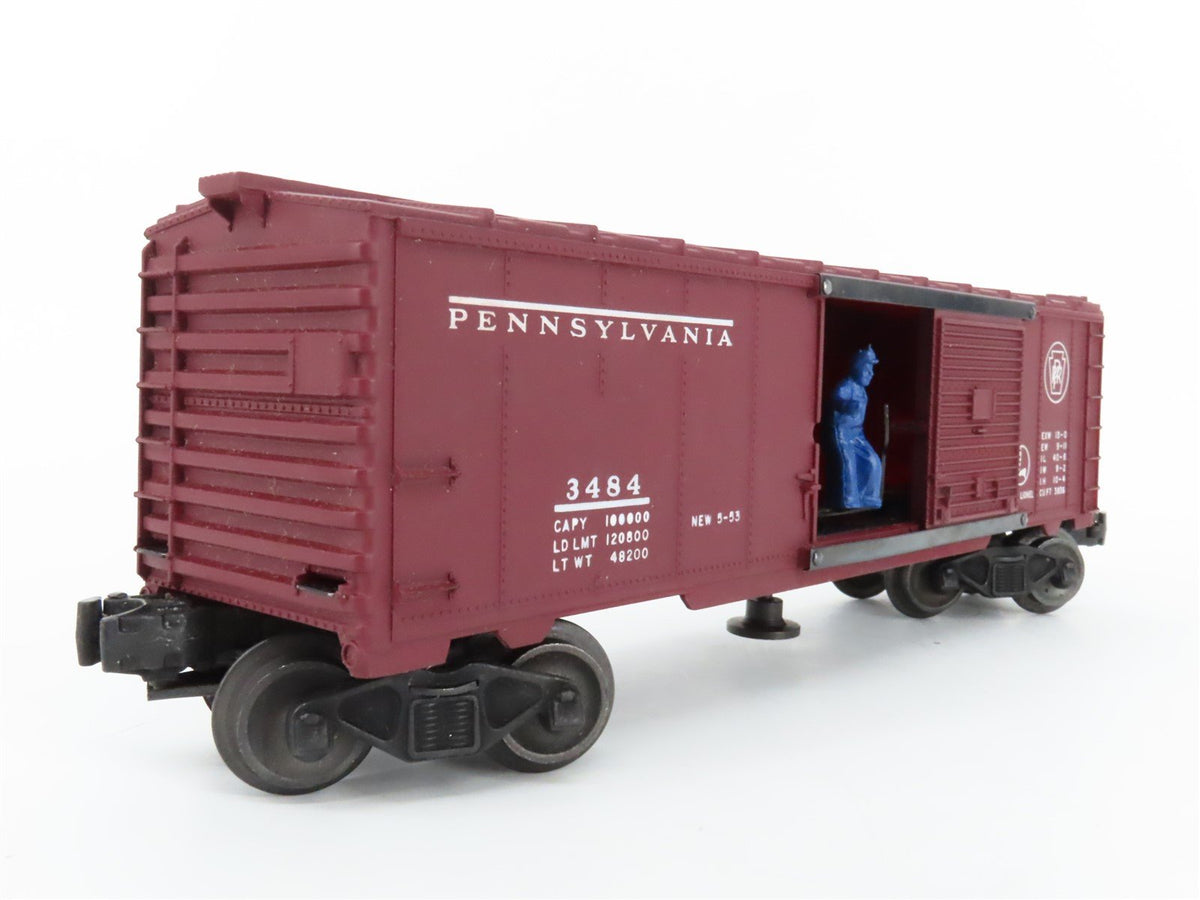 O Gauge 3-Rail Lionel PRR Pennsylvania Box Car #3484