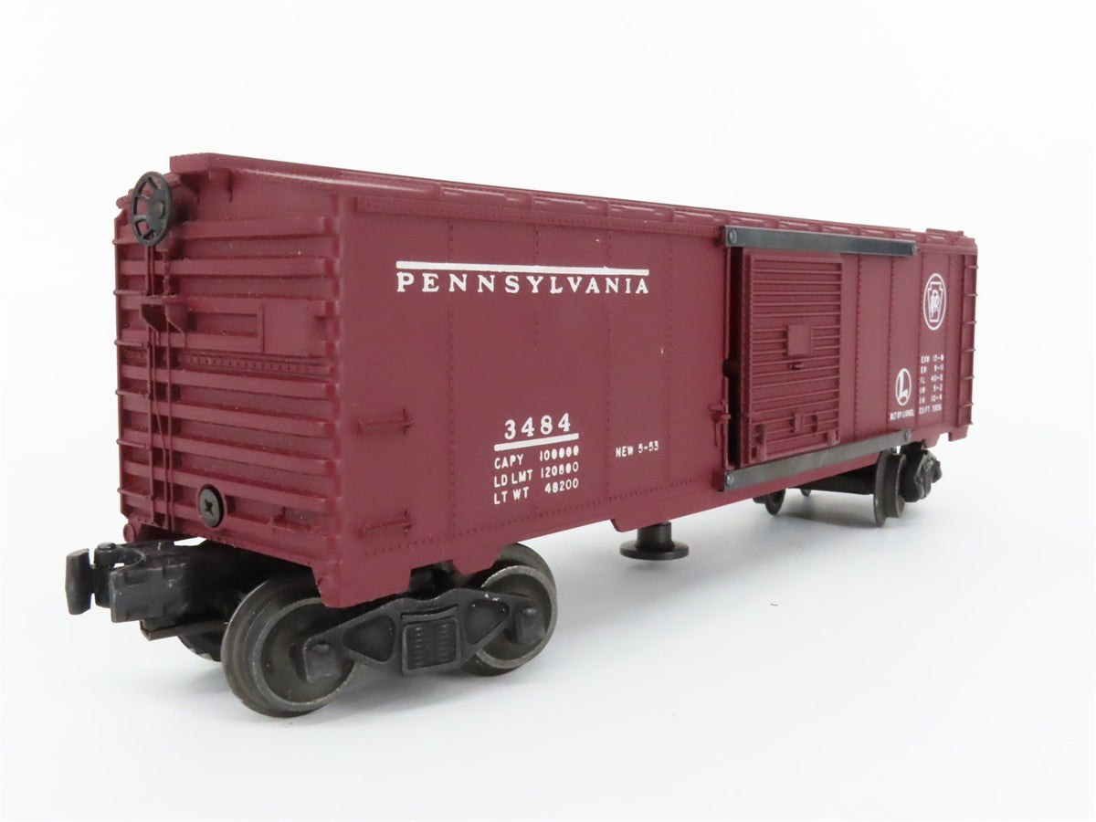 O Gauge 3-Rail Lionel PRR Pennsylvania Box Car #3484