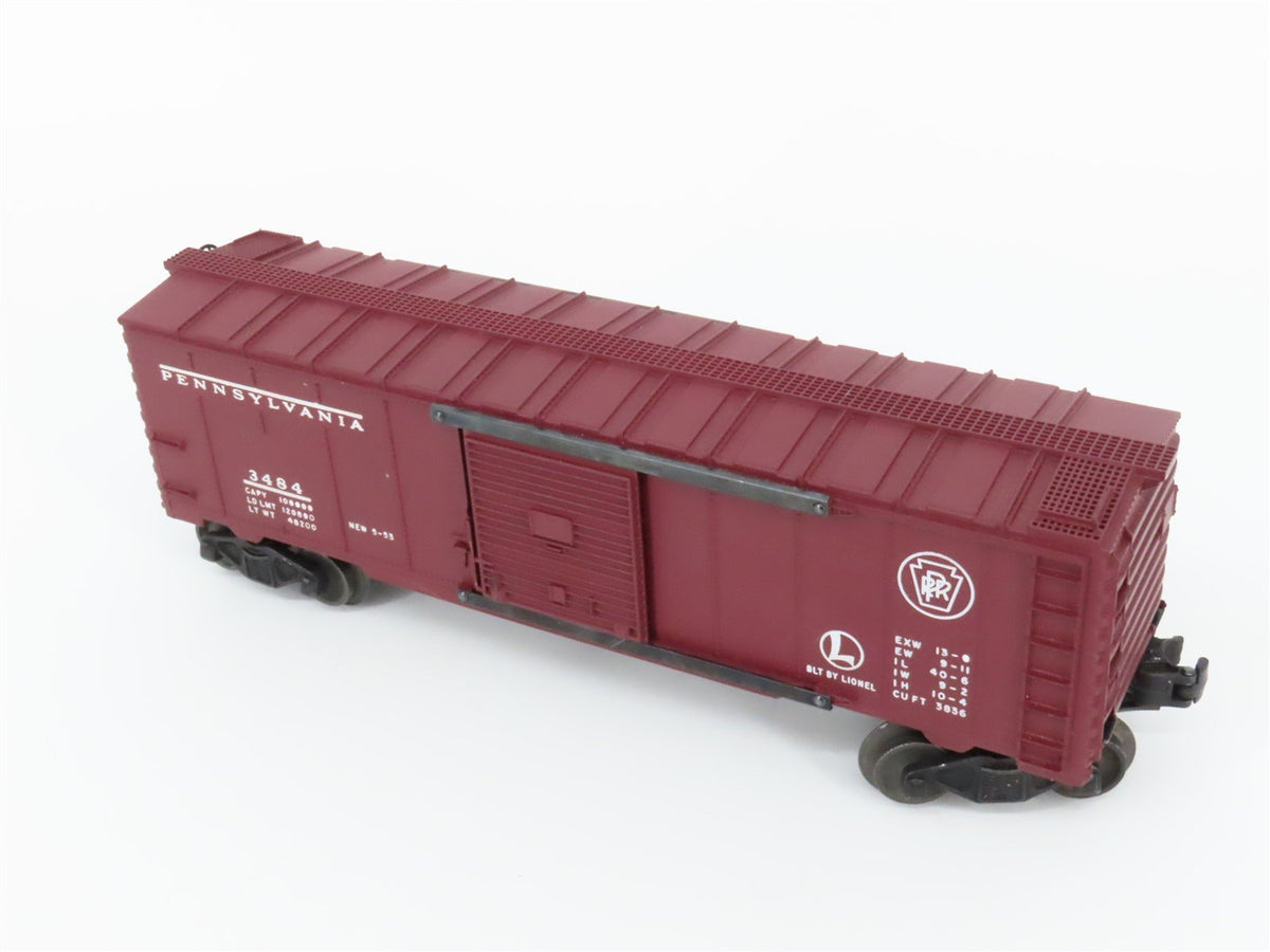 O Gauge 3-Rail Lionel PRR Pennsylvania Box Car #3484