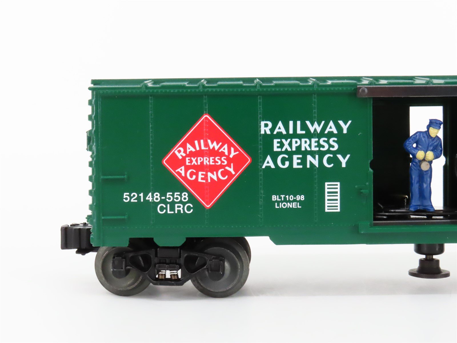 O Gauge 3-Rail Lionel 6-52148 1999 CLRC REA Santa Fe Operating Box Car 52148-558