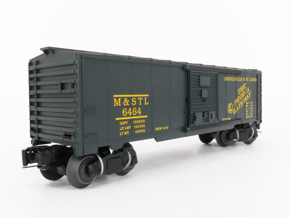 O Gauge 3-Rail Lionel 6-27791 Archive 6464 M&amp;STL Minneapolis &amp; St. Louis Boxcar