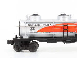 O Gauge 3-Rail Lionel 6-36177 WP Western Pacific Feather 3 Dome Tank Car #36177