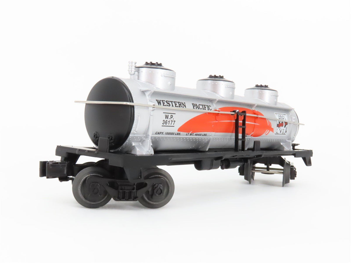O Gauge 3-Rail Lionel 6-36177 WP Western Pacific Feather 3 Dome Tank Car #36177