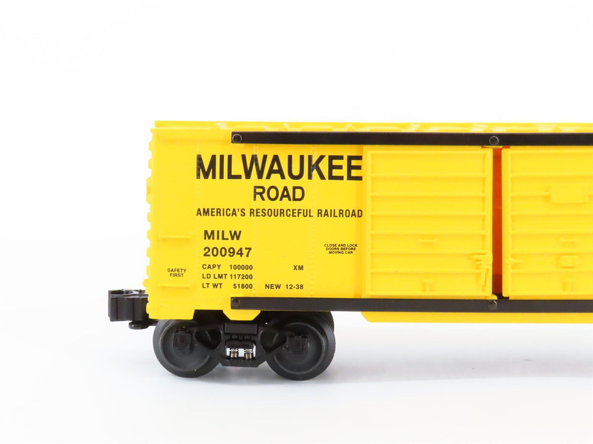 O Gauge 3-Rail Lionel 6-52551 MILW Milwaukee Road &quot;Big M&quot; Box Car #200947