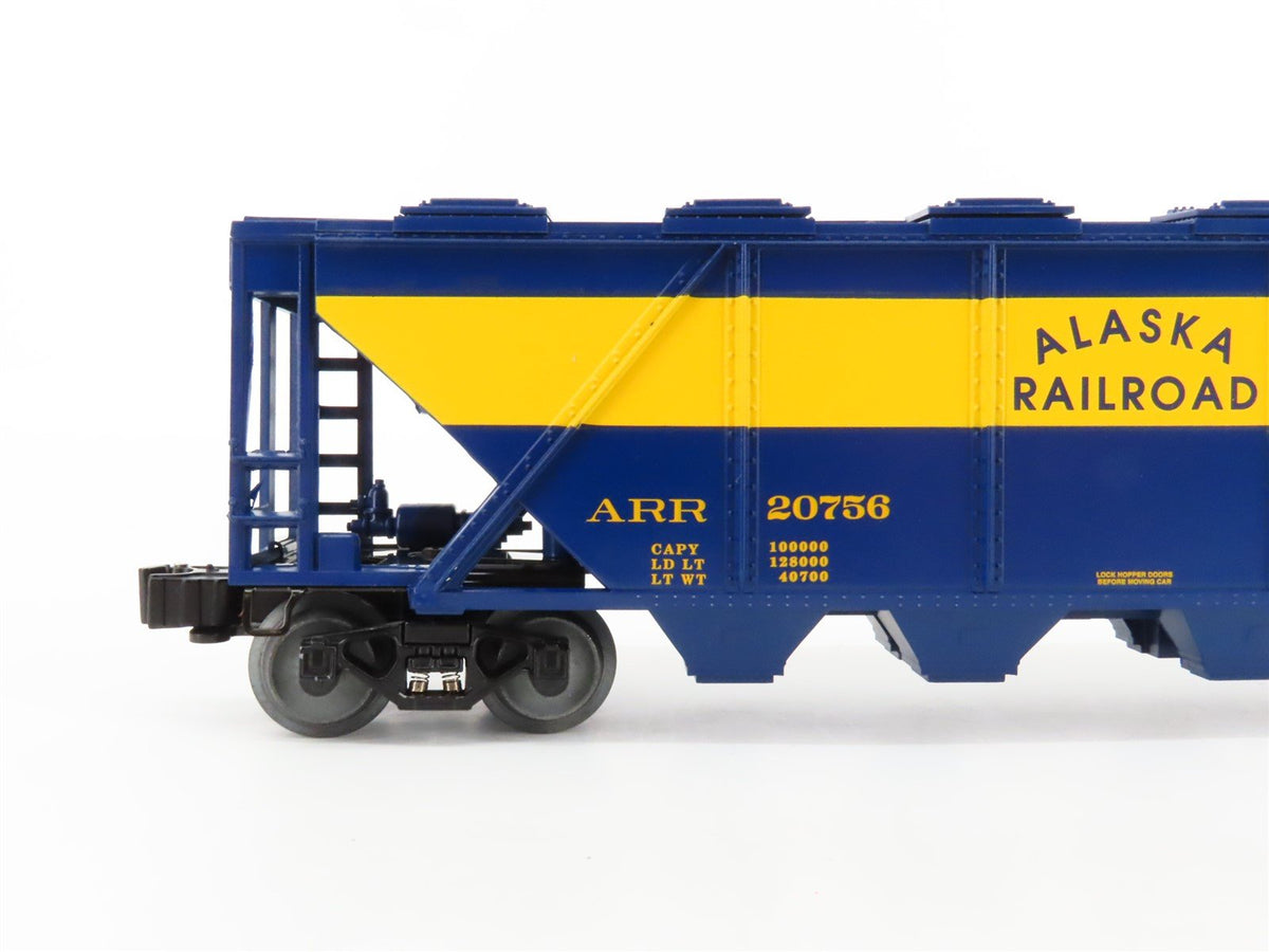 O Gauge 3-Rail Lionel 6-19369 ARR Alaska Railroad 4-Bay Covered Hopper #20756