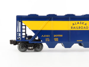 O Gauge 3-Rail Lionel 6-19369 ARR Alaska Railroad 4-Bay Covered Hopper #20756
