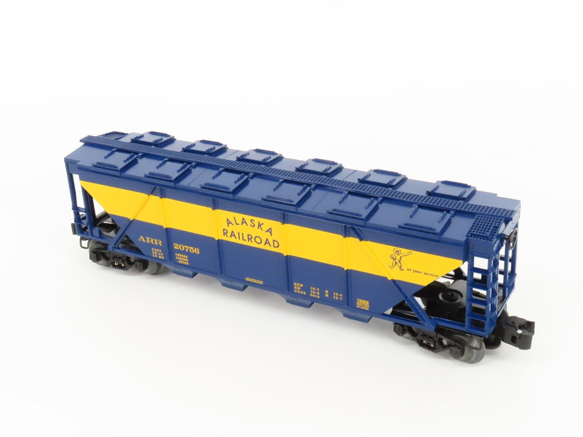O Gauge 3-Rail Lionel 6-19369 ARR Alaska Railroad 4-Bay Covered Hopper #20756