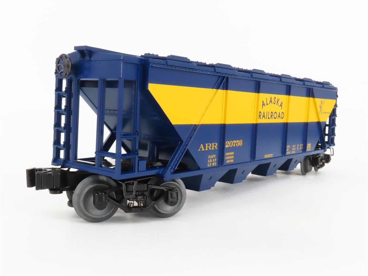 O Gauge 3-Rail Lionel 6-19369 ARR Alaska Railroad 4-Bay Covered Hopper #20756