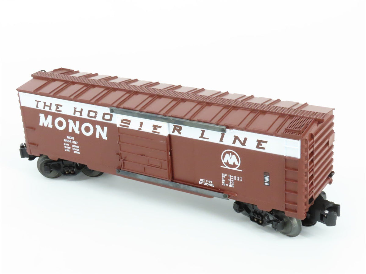 O Gauge 3-Rail Lionel 6-19289 MON 6464 Monon &quot;Hoosier Line&quot; Box Car #6464-197
