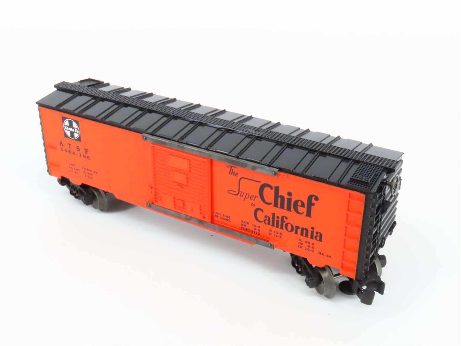 O Gauge 3-Rail Lionel 6-19282 ATSF 