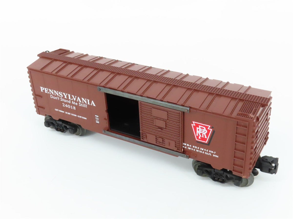 O Gauge 3-Rail Lionel 6-29295 6565 PRR &quot;Don&#39;t Stand Me Still!&quot; Box Car #24018