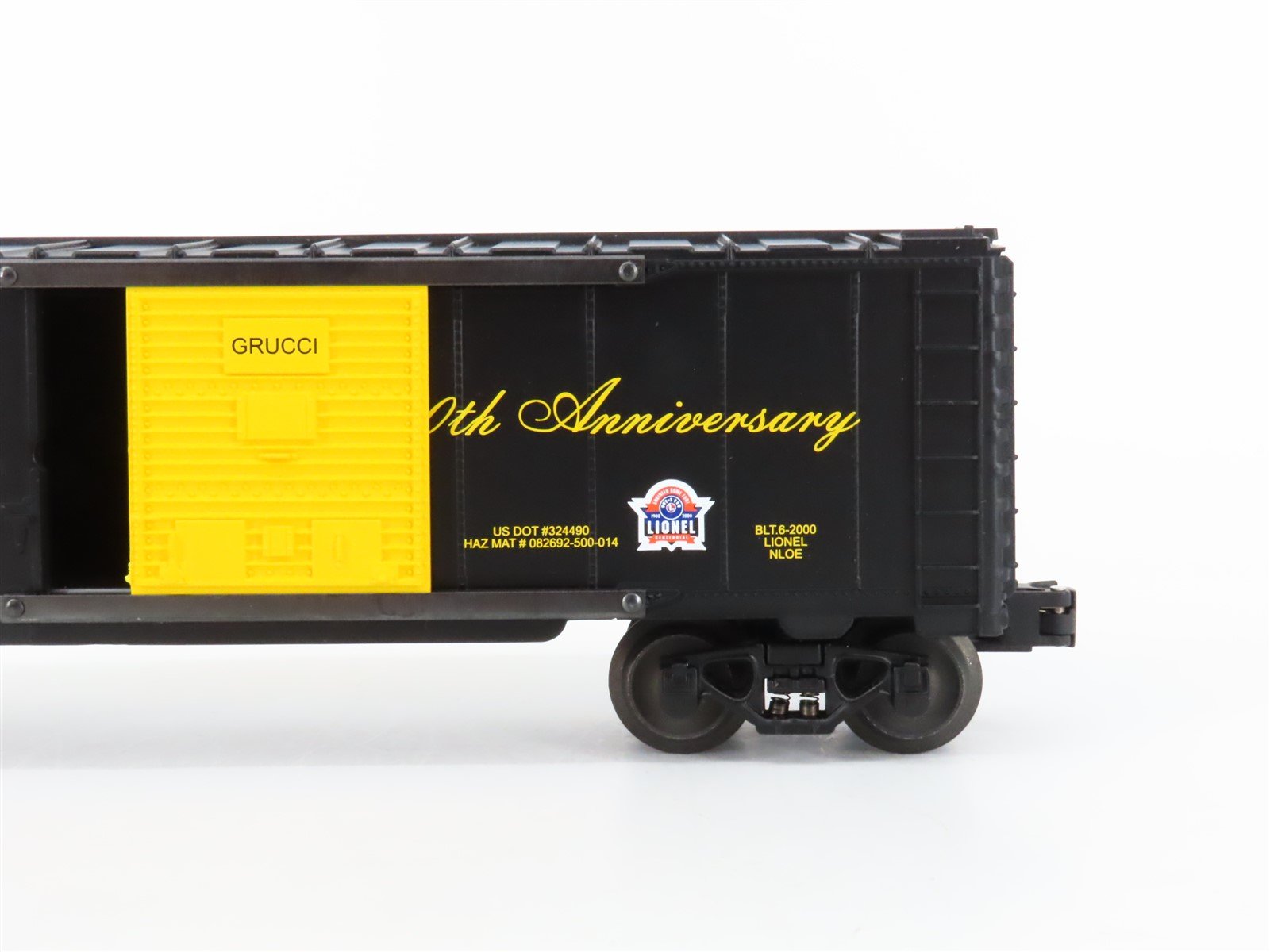 O Gauge 3-Rail Lionel 6-52186 LIRR FBGX Grucci 150th Anniversary Box Car 2000