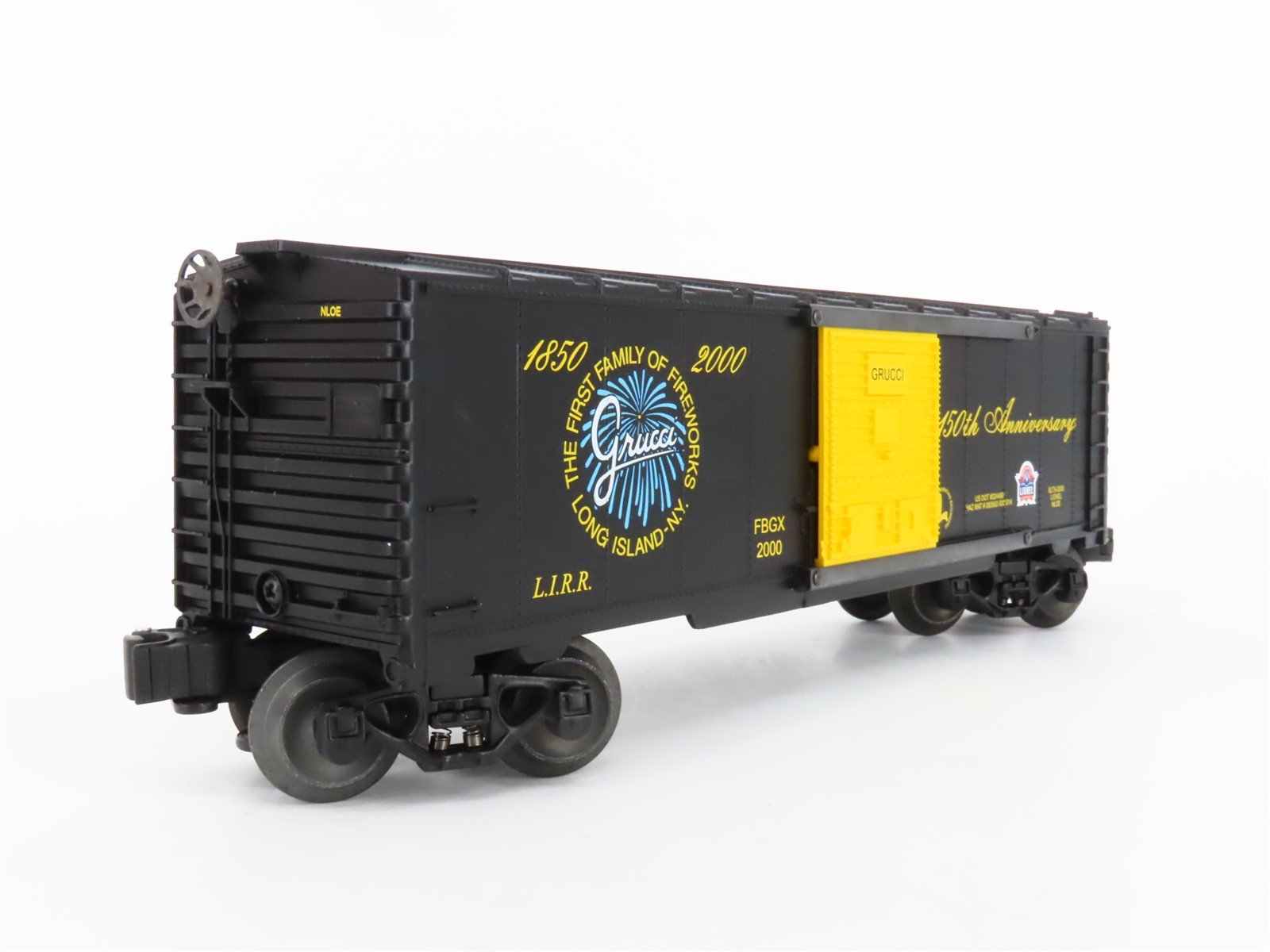 O Gauge 3-Rail Lionel 6-52186 LIRR FBGX Grucci 150th Anniversary Box Car 2000
