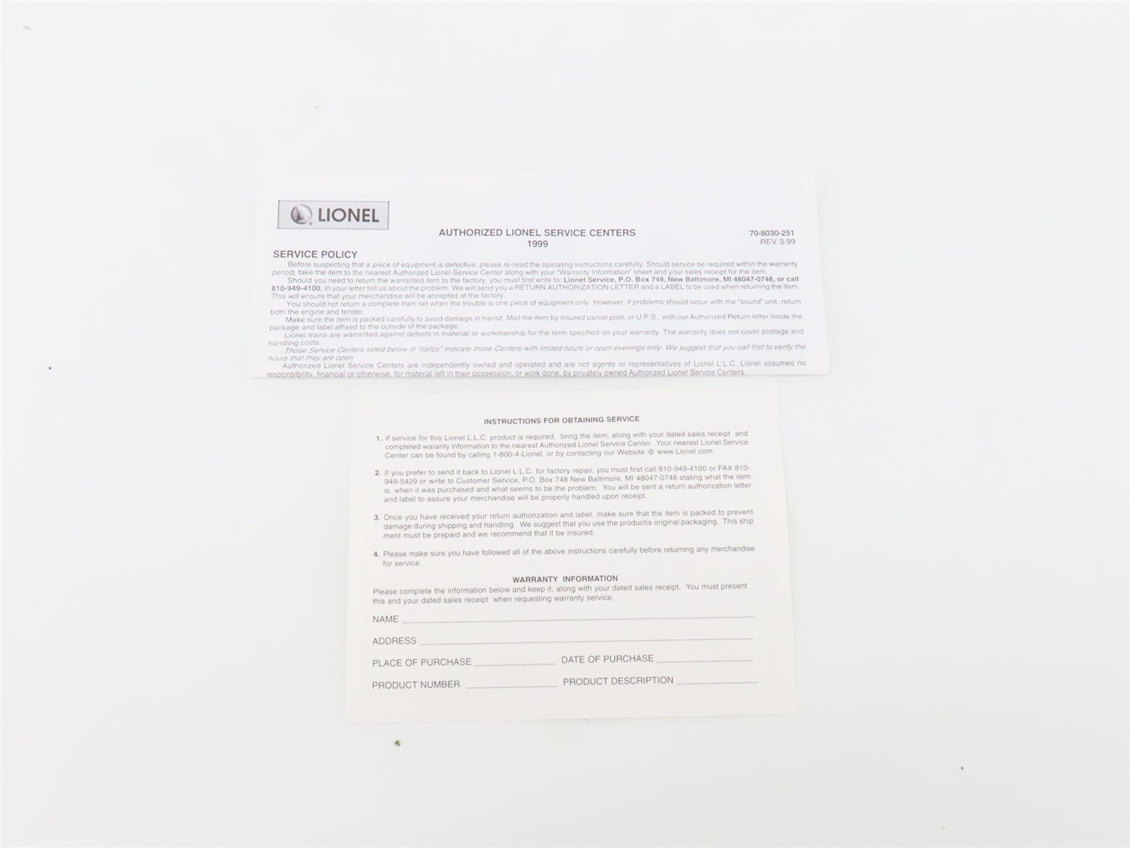 O Gauge 3-Rail Lionel 6-52186 LIRR FBGX Grucci 150th Anniversary Box Car 2000