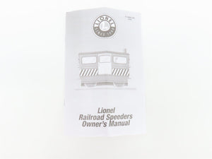 O Gauge 3-Rail Lionel 6-18468 CN Canadian National Speeder Car #23