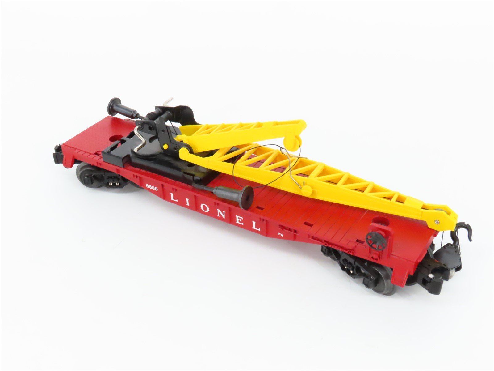 O Gauge 3-Rail Lionel Postwar Series 6-29857 Lionel Boom Crane Car #6660