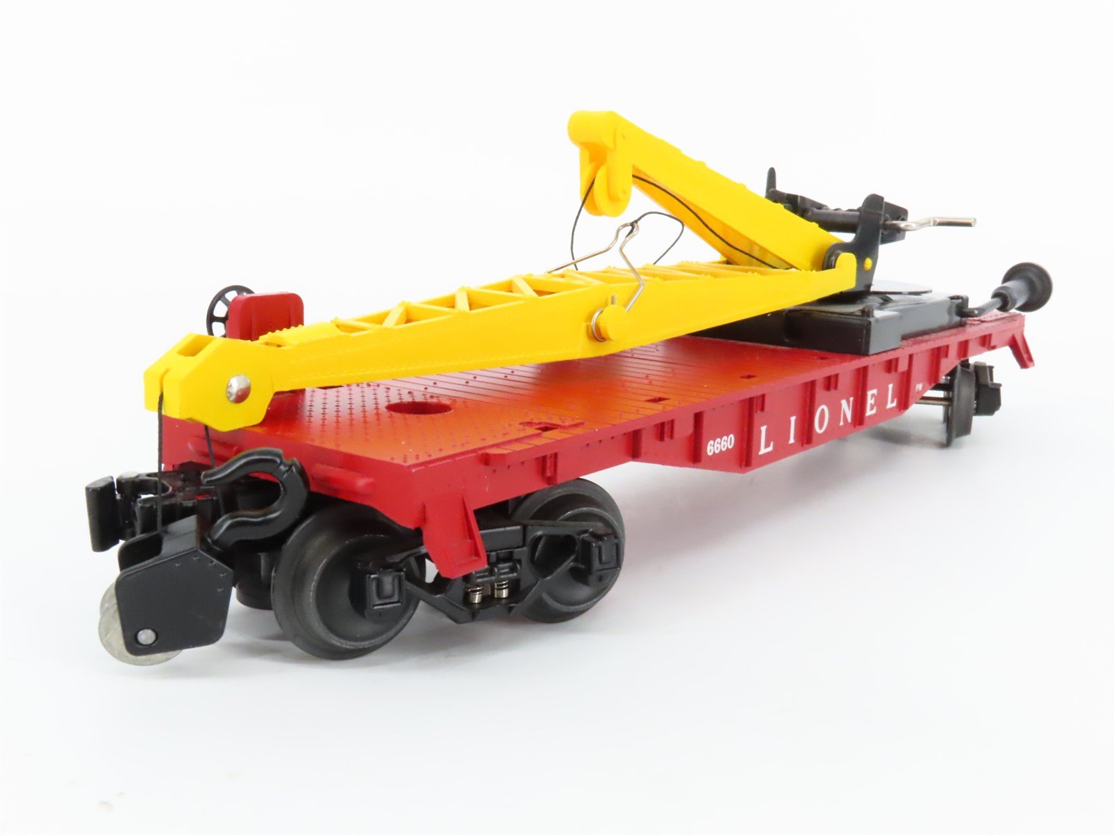 O Gauge 3-Rail Lionel Postwar Series 6-29857 Lionel Boom Crane Car #6660
