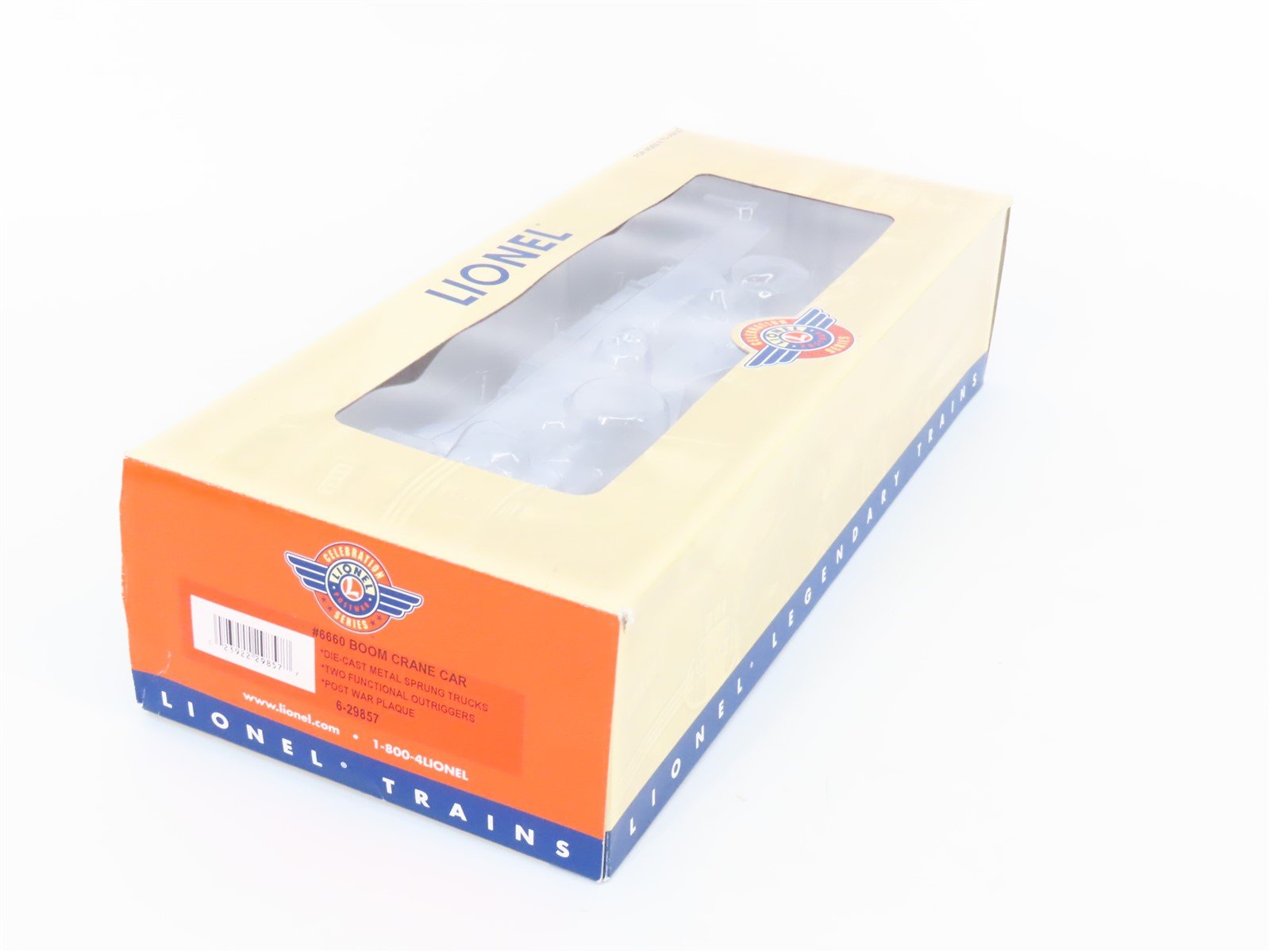 O Gauge 3-Rail Lionel Postwar Series 6-29857 Lionel Boom Crane Car #6660