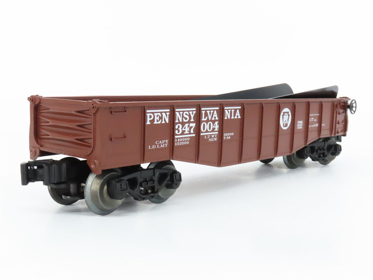 O Gauge 3-Rail Lionel 6-19485 PRR Pennsylvania Culvert Gondola #347004