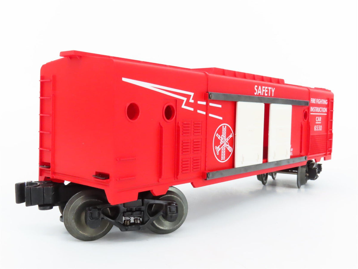 O Gauge 3-Rail Lionel Postwar Series 6-39210 Fire Fighting Instruction Car 6530