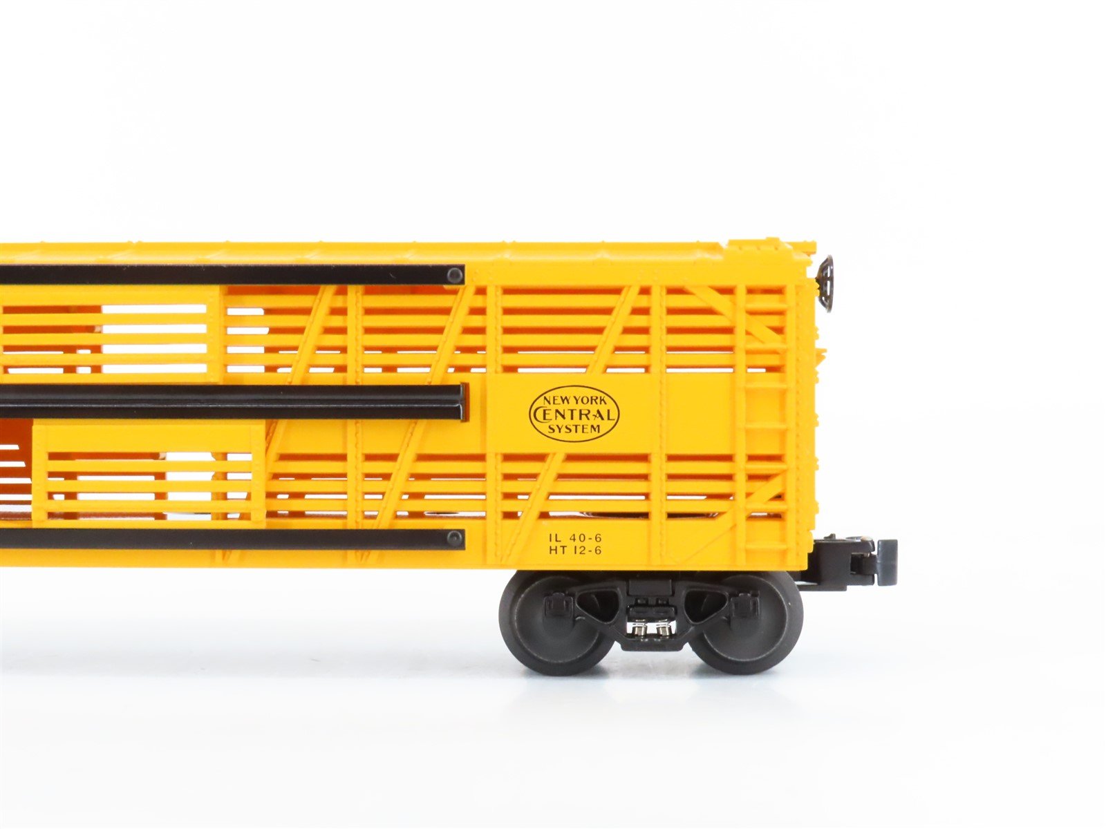 O Gauge 3-Rail Lionel Postwar 6-19573 NYC New York Central Stock Car #63561