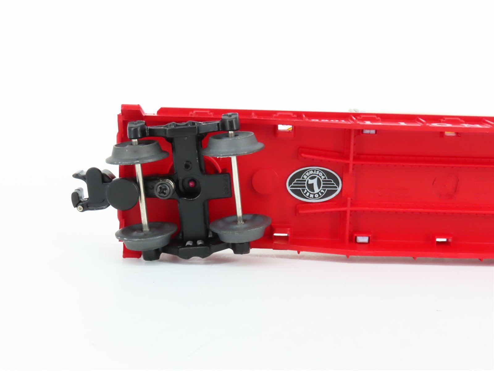 O Gauge 3-Rail Lionel Postwar Series 6-26048 Lionel Flat Car #6801 w/Boat