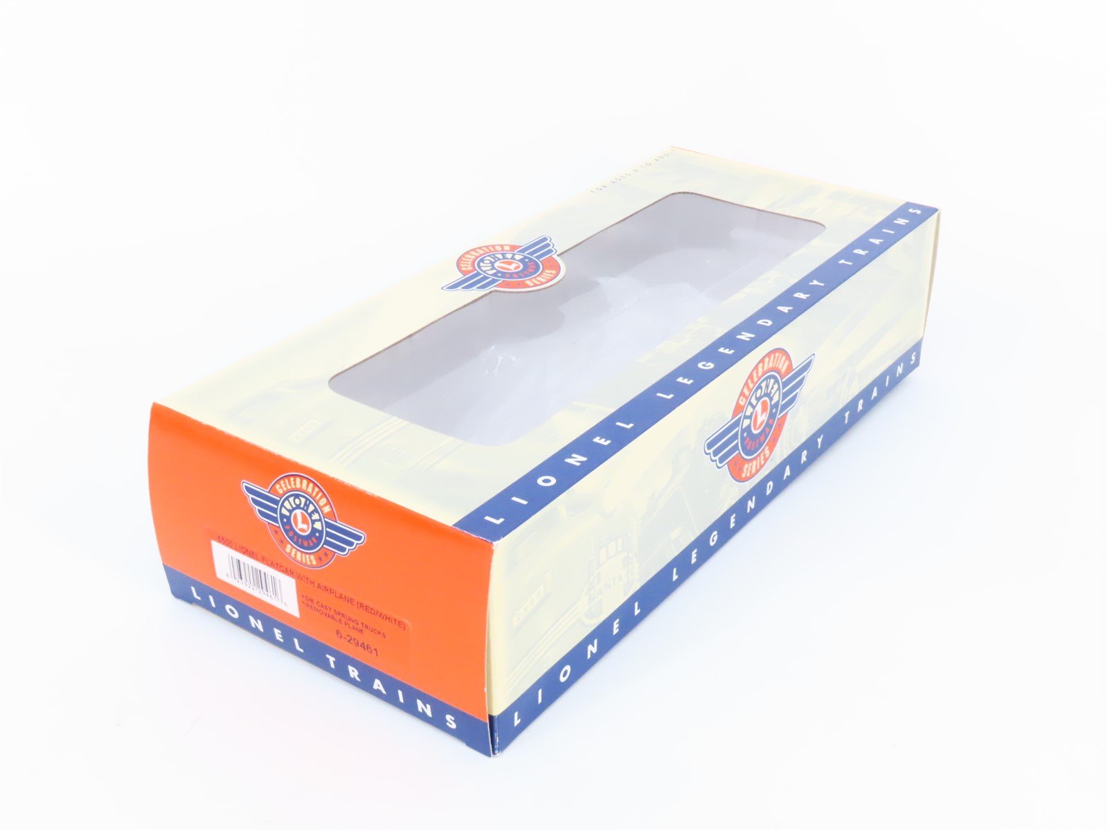 O Gauge 3-Rail Lionel Postwar Series 6-29461 Lionel Flat Car w/Airplane