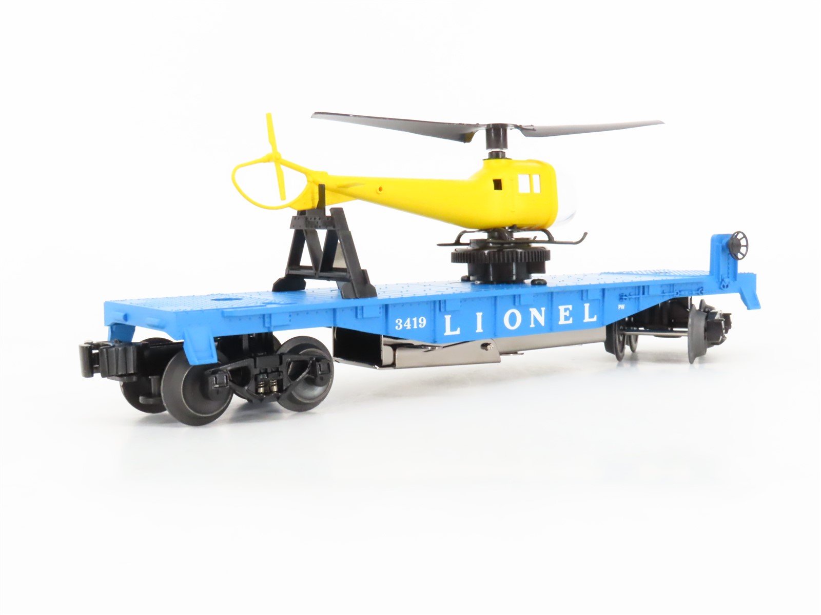O Gauge 3-Rail Lionel Postwar 6-29827 Lionel Helicopter Launch Car #3419