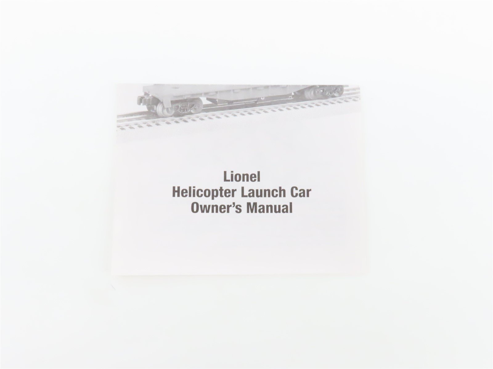 O Gauge 3-Rail Lionel Postwar 6-29827 Lionel Helicopter Launch Car #3419