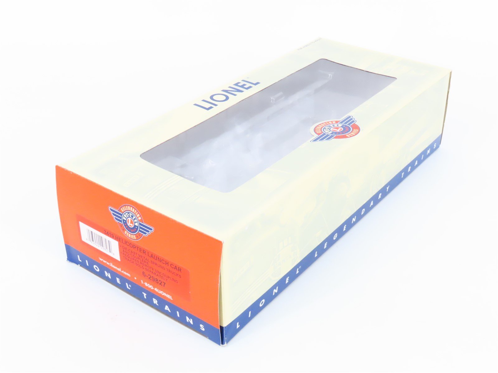 O Gauge 3-Rail Lionel Postwar 6-29827 Lionel Helicopter Launch Car #3419