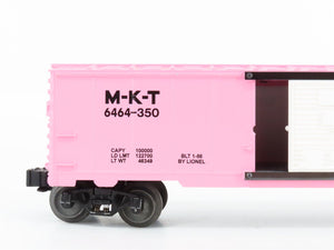 O Gauge 3-Rail Lionel RGS Trains LE MKT Katy Pink w/White Doors Boxcar 6464-350