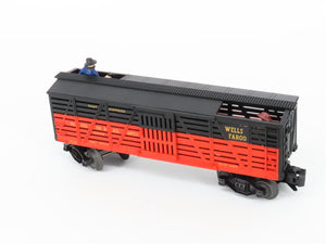 O Gauge 3-Rail Lionel 6-52348 LCCA 2005 W&A Wells Fargo Sheriff & Outlaw Car